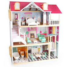 Load image into Gallery viewer, TopBright - Country Estate Doll House - Furnished with Elevator - 62 x 26 x 76 - 12pcs
