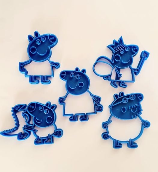 Peppa Pig Family Cookie Cutters