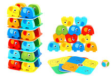 Load image into Gallery viewer, Tooky Toy - Elephant Stacking Game
