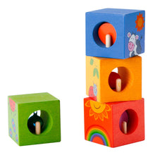 Load image into Gallery viewer, Classic World - Discovery Cubes with Animal Puzzle - 4pcs
