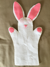 Load image into Gallery viewer, Fun Learning with Lea - Bunny Hand Puppet
