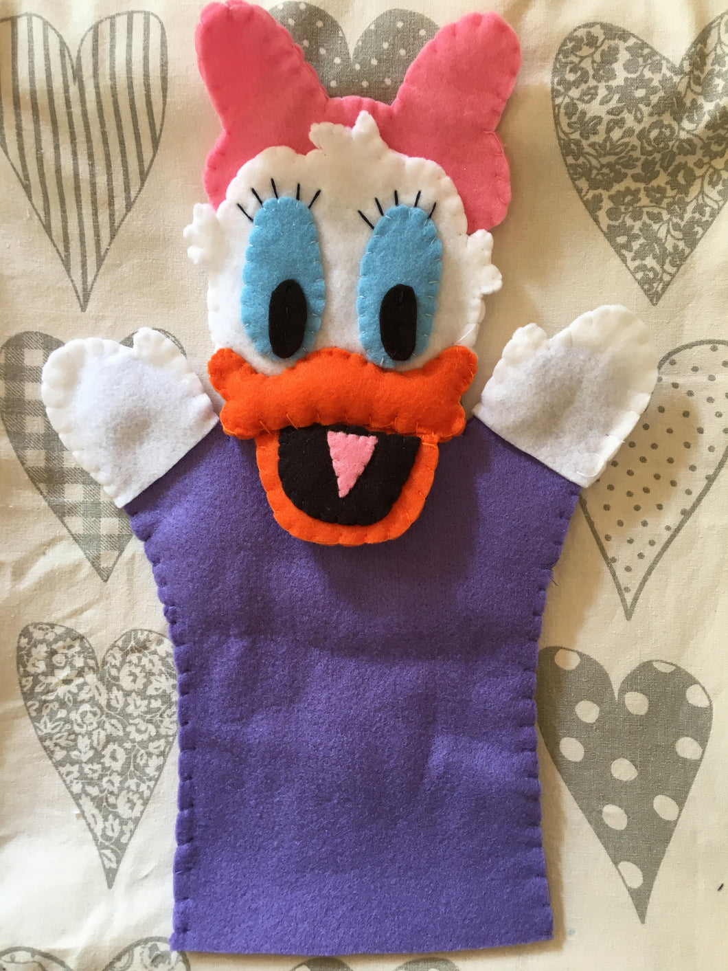 Fun Learning with Lea - Daisy Duck Hand Puppet